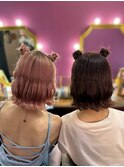 ハーフツインお団子