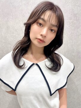エジョン 幡ヶ谷店(Aejon) イメチェン/似合わせカット/フルバング/レッドブラウン/新宿