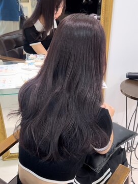 アマトウキョウ 表参道(AMA TOKYO) ラベンダーカラー ラベンダーグレージュ  透明感カラー