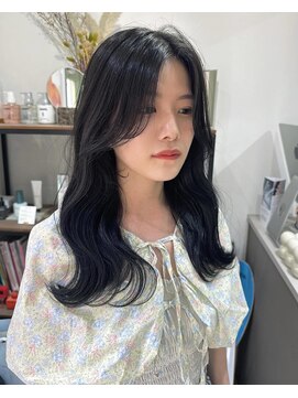 リル(lil.) 【lil.】ブルーブラック　ダークカラー　似合わせカット