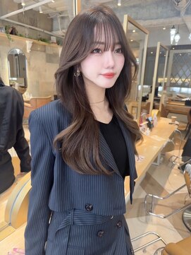 ロンド クラン 岡崎(Lond Clan) 絶妙な前髪のバランスで「面長」のお悩み解消！