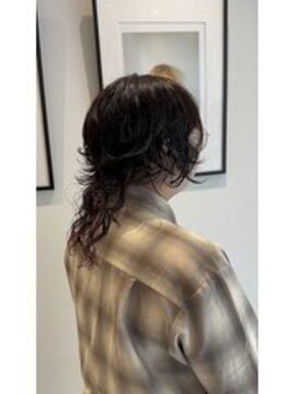 シアン 大須店(CYAN.) 伸ばし途中に！ウルフパーマ