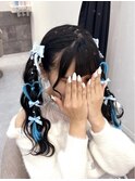 ハートツイン【クランソア】ヘアメ/ヘアセット/心斎橋