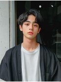 20代30代メンズセンターパート清潔感ビジネス好感度モテ髪