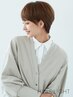 デザインカット＋シャンプー￥4500  (18歳以下単品メニューにあります)