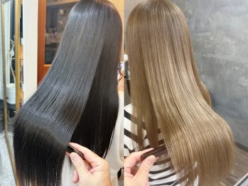 ラグズ 茅ヶ崎(LAGUZ)の写真/極上の艶と潤いを叶える！特濃リンゴ幹細胞トリートメントで美艶髪質改善