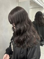 ベレーザ 渋谷(BELEZA)&nbsp;12979黒髪アッシュブラックレイヤーカット韓国風巻きワンカール