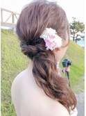 編み下ろしスタイル
