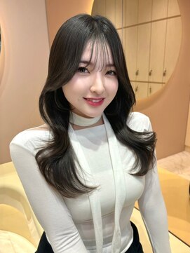 グロー 大宮(GLROW) 前髪カット 顔まわりカット レイヤーカット オリーブ