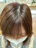 【6月限定クーポン】カット＋前髪ストレート