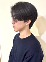 クレビアテン(CreBiA ten_)&nbsp;センターパート　ニュアンスパーマ　ディカプリオヘア