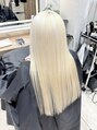 ハウス(HAUS.)&nbsp;横浜ブリーチカラー/ブロンドカラ/艶髪ロング/ハイトーンカラー