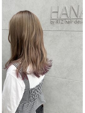 ハナバイリズ(HANA by RIZ) スソカラー