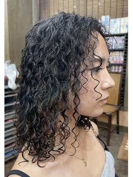 ミニバス(MiNiBASS) スパイラルパーマ超強め