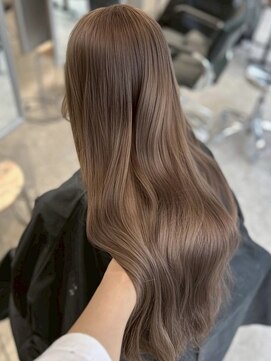 ペレ 梅田(PELE) くびれヘア/アプリコットオレンジ/夏のヘアアレンジ/梅田