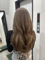 レガーレ(Legare) 【広島韓国ヘア】韓国くびれ巻き×ミルクティーベージュ