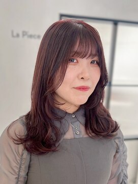 マッシュ 天王寺あべの(MASHU) 【天王寺/あべの】チェリーレッド×レイヤーカット