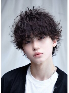 サンティエ 中央駅店(scintiller) メンズマッシュメンズヘア波巻きスパイラルパーマ波巻きパーマ