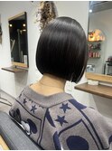 あご下1センチミニボブ