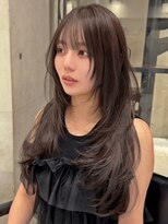 ヨロ 渋谷(YOLO) 韓国ヘアーハッシュカットレイヤーカットハイライトカラー