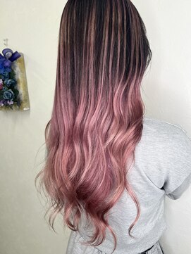 リアル(REAL) pink×balayage