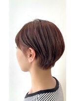 ヒール 銀座(heel)&nbsp;大人可愛いひし形ハンサムショートボブ前下がり