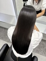 イオエ 心斎橋(ioe)&nbsp;前髪/アンブレラカラー/こなれミディ/髪質改善/イメチェン