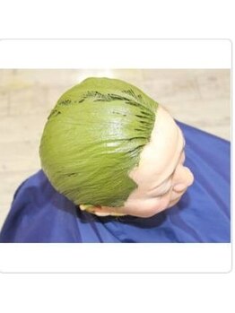 テットアテットアンジュ(TETE A TETE ange)の写真/【敏感肌の方にもお薦め】宇治抹茶使用のお茶カラートリートメントも！是非ご相談ください！