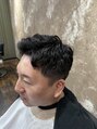 メンズオンリーサロン 創 立川&nbsp;短い人でも出来るアイロンのパーマです！<理容室><MEN'S>