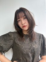 ケーツー エソラ池袋店(K-two) ミディアム×外はね*ミディアムレイヤーカット*くびれヘア