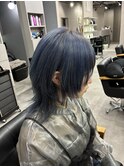 ○ネイビーブルー × ウルフレイヤー