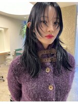 ヒュエ 表参道(Hue)&nbsp;レイヤーカット/顔周り・フェイス/20代/30代/ウルフ/シャギー