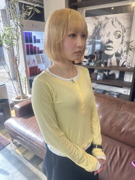 コレットヘアー ザモリオカ(Colette HAIR the MORIOKA) blond×beige