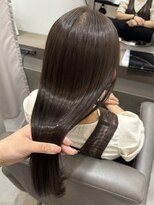 ルトワフクロマチ(Lutowa Fukuromachi) ダークパープル/ナチュラルショート/夏のヘアアレンジ/袋町