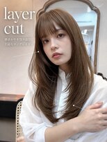 アプリ 大宮西口(appri) 艶ベージュ×上品ロングレイヤー/大宮