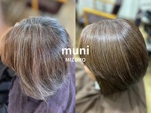 ムニ ミズホ ヘアー(muni Mizuho)