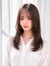 【超自然な縮毛矯正☆】カット+縮毛矯正+[髪質改善Tr]　ロング料金なし