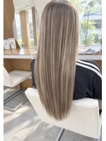 ビーワンヘアー 藤井寺 土師ノ里(B1hair) ハイライト×白髪