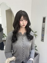 ジーナ 福岡天神(Zina)&nbsp;ブラックカラーで韓国モテヘア