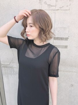 エミヲ 石川町(emiwo) emiwo名畑晃一 オトナ.ネオウルフボブ☆