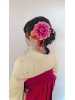 ナカジマ美容室&nbsp;卒業式ヘアセット