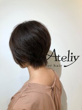 アトリーフォーヘアー(Ateliy for hair) ショートボブ