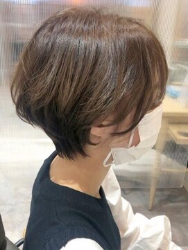 ヘア ジュレ ドゥ(hair jurer deux) 【ヘアジュレドゥ 汲田】ロングからのショート
