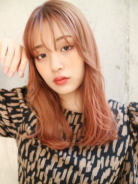 ダヴィン 中目黒(DaVin) 【DaVin中目黒】大人ストレート　ピンクカラー