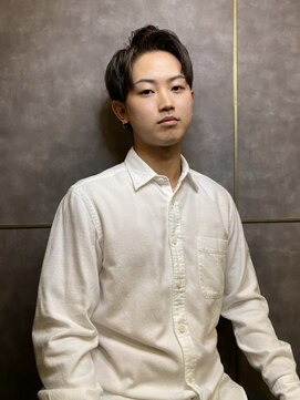 オール 西八王子(All) ツーブロ七三アップバング