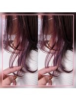 ネオリーブルカ 御茶ノ水店(Neolive Luca)&nbsp;"ピンクカラー"が似合うか不安の方は"インナーカラー"がお勧め！