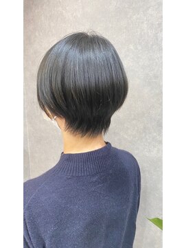 ビアンカ(Bianca) 【Bianca】 おしゃれ◎ハンサムショートボブ×ブルーブラック