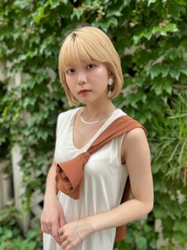 フラミューム 藤沢(flammeum) ふんわりボブ