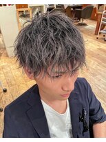 TJ天気予報 7t 滝の水店&nbsp;メンズ★ツイスト×ラベンダーアッシュ