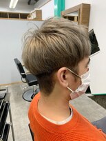 ブッディ(BDY)&nbsp;メンズダブルカラー☆グレージュスタイル